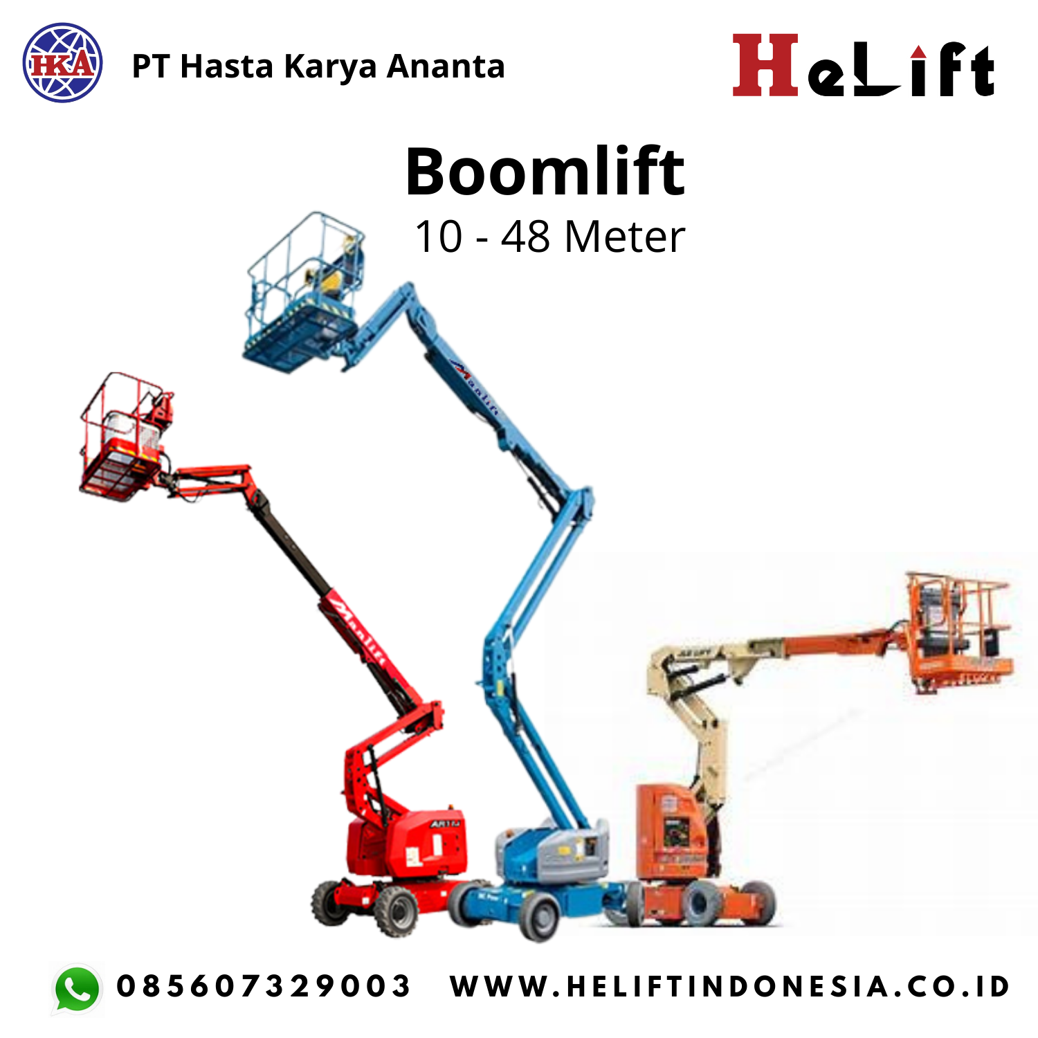 Articulated Boom Lift 16 Meter (AR14J-H)