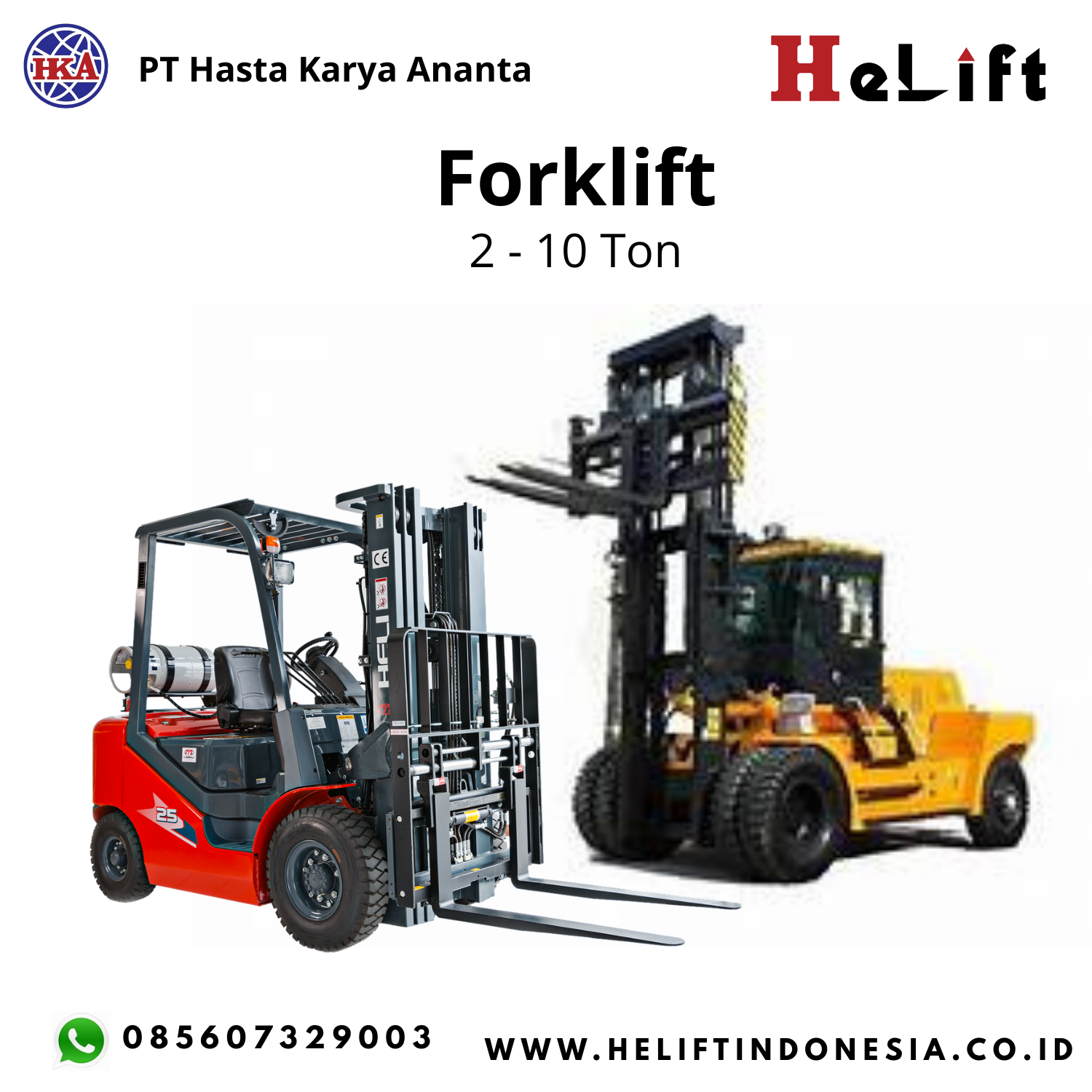 FORKLIF 10 TON